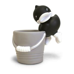 China Cute Duck Pen Holder For Desk Eco Friendly non phthalate pVC ABS Material factory