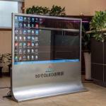Indoor Transparent OLED Display For Large Scale Shopping Malls 3840*2160 Max