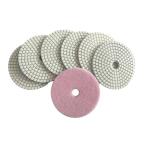 6 Inch Round Diamond Grinding Pads For Concrete / Granite