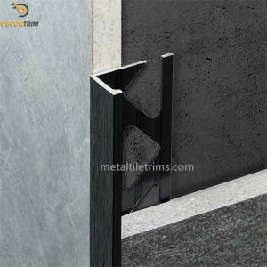 China OEM Metal Tile Trims L Shape For Ceramic Marble Edging Decoration factory