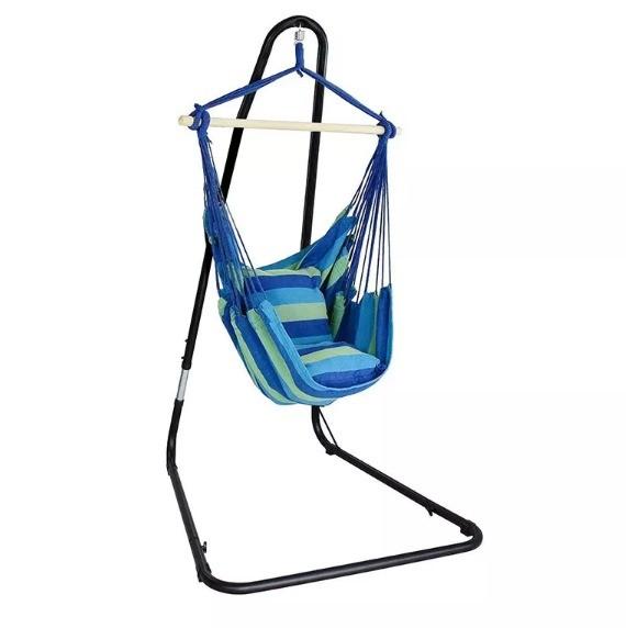 Adjustable Hanging Bracket Swing Chair for Outdoor Camping and Bedroom