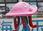 Customized Octopus Spray Park Equipment Fiberglass Water Parks For Kids