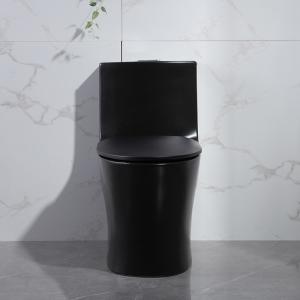 China Elongated Bowl Dual Flush One Piece Toilet With Round Bowl 1.28 GPF/4.8LPF factory
