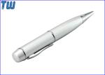 Ballpoint Pen USB 128GB Thumb Drives Copper Material Smooth Writing