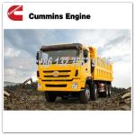 Hubei Tri-Ring Cummins 375HP 8x4 12 wheel off-road Heavy Duty dump truck