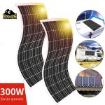 OEM Flexible Solar Panel 200W Panel Dimensions 1590x710x2mm 100W 210W 310W 410W