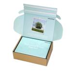 Custom Corrugated Cardboard Mailer Boxes FSC Certified Easy Tear Strip Opening