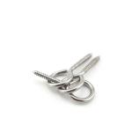 SS 316 A2 Metal Zinc Plated Screw Eyes Self Tapping Custom Dimension