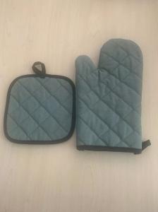 China Baking BBQ Grill Cooking Oven Mitts And Pot Holder Set Multifunctional factory