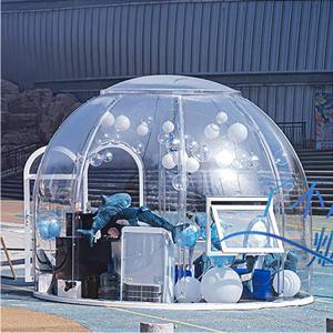 China Contemporary Design Igloo Bubble Tent Sunroom Waterproof Dome Tents factory