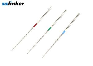 China Tooth Ultrasonic Endodontic Files , U File Endodontics Cleaning Yellow Red Color factory