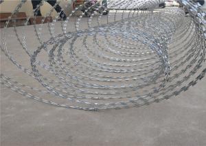 China Hot Dipped Galvanized Razor Barbed Wire Low Price Concertina Razor Wire factory