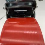 6 Inch Heavy Duty Caster with Red Polyurethane on Steel Wheels