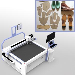 China 220V - 380V Blanket Cutting Machine 50Hz CNC Carpet Cutting Machine With Vibrating Knife factory