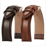 24mm Genuine Leather Watch Strap
