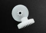 20mm Wheel White Plastic Crown Gears Compact With 28 Z Straight Teeth