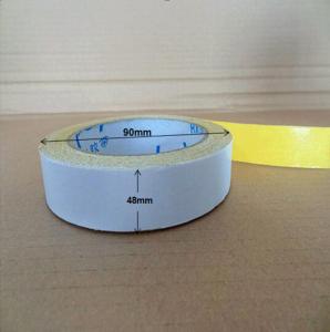 China White Double Sided Carpet Tape Easy Tear Cloth Fit Hard Floors Binding factory