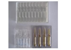 China Automatic Syringe Vial Pharmacy Blister Packaging Machine 15-45cutting / min factory
