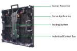 2.6mm Indoor Rental LED Display Advertising Equipment 500*500mm Panel