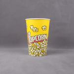 Biodegradable Paper Disposable Popcorn Cups 32oz 46oz 70oz 85oz