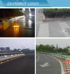 White Yellow Red Blue Green 330g 2V LED Solar Powered Road Studs Work Temp -20C-