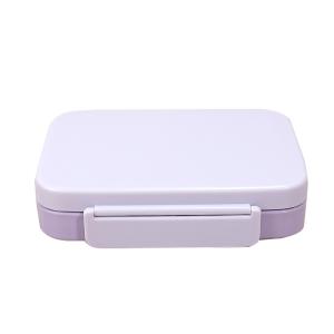 China Leak Proof Airtight Bento Lunch Box With Reusable Plastic Storage Container Purple factory