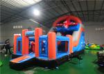 Combo Bounce House Play Area , Water Blow Up Playground Amazing CE Certificated