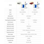 Laser Mopa Marking Machine 2.5D Engraving Machine 50W 60W Metal Color Marking
