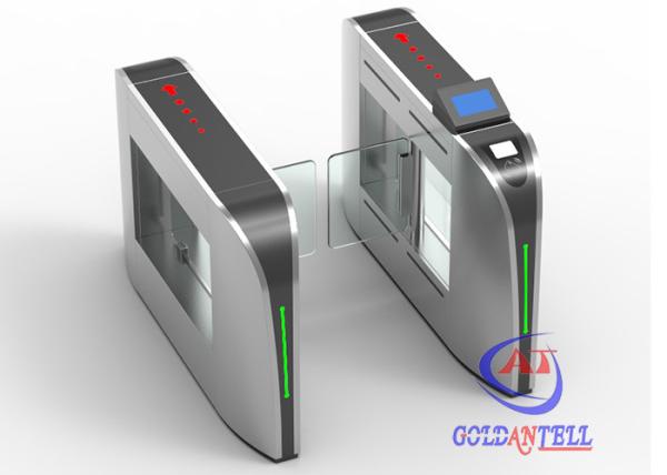 China SS304 Motorized Turnstile Barrier Gate With Barcode factory