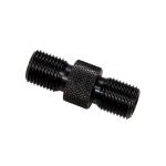 Black Aluminum Knurled Tube Polished Anodizing CNC Turned Components
