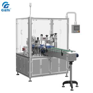 China AC220V 50pcs/Min Rotary Nail Gel Filling Machine 2 Nozzles factory