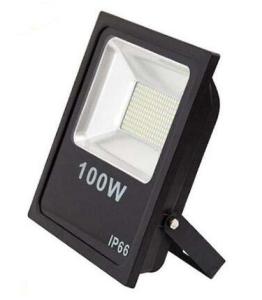 China High Lumen Aluminum Housing IP66 100W led flood light SMD2835 with light fixture factory