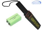 9 V Fold Battery Handy Metal Detector , Electronic Metal Detector Wand With