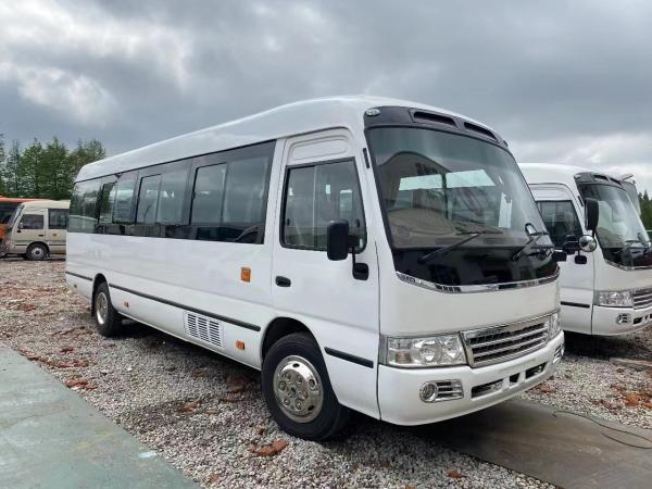 Used Coaster Bus Mudan Minibus 30 Seaters Right Hand Drive Use In Tanzania Leaf