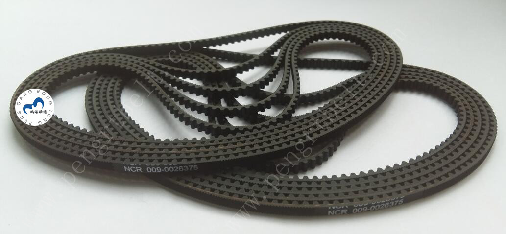 ATM NCR Parts 6622E Machine Synchronous Rubber ​Belt 009-0026375 ATM Parts Belt 0090026375