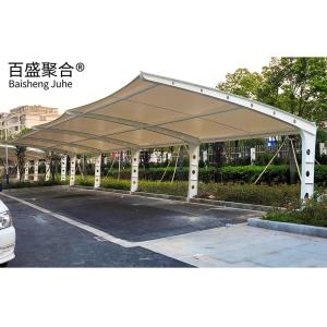 China Heat Treated Frame Steel Structure Car Parking Shed Building for Outdoor Bike Storage factory