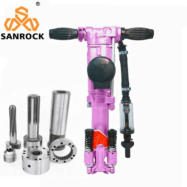 Mining Pneumatic Jack Hammer Concrete Breaker Small Portable Rock Drilling