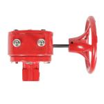 Manual Stainless Steel Worm Gear Lug Butterfly Sanitary Valve with Diaphragm