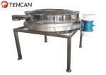 Single Motor 0.12KW Vibrating Screen Machine Rotary Direct Discharge 520mm