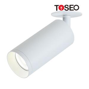 China Cylinder Surface Mounted Spotlight Adjustable Black Aluminium GU10 Downlights factory
