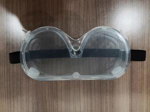 China Chemical Resistant Uv Protective Goggles , Fully Sealed High Impact Safety Goggles factory