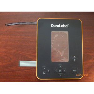 Customized Metal Dome Membrane Switch Overlay , Membrane Keyboard Switches