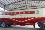 Dual Line Braking System Bulk Cement Tank Semi Truck Trailer for Limestone