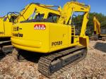 Komatsu Excavator PC120-6 High Quality on Promotion, Used Origin Japan Track