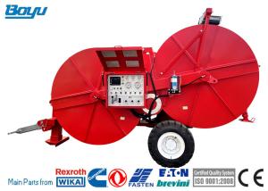 China TY2x40-1800 Hydraulic Cable Tensioner 5Km/H 80KN Stringing Equipment factory