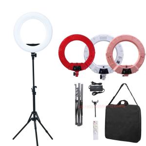China 45cm Makeup 18 Inch LED Ring Light , USB LED Photo Video Ring Fill Light factory