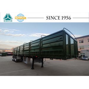 China Side Board Trailer Heavy-Duty Sidewall Trailer Bulk Cargo Semi Trailer on sale