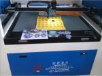 Genuine Leather Non Metal Laser Cutting Machine , CCD Camera Co2 Laser Engraving