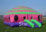 6x6m commercial kids N adults inflatable moonwalk bouncing castle with double N
