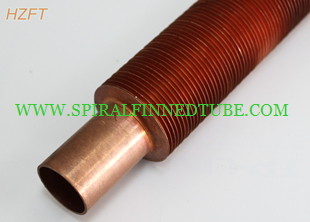 Cold Worked Extruded High Fin Tube For Heat Exchanger / Spiral Fin Tube